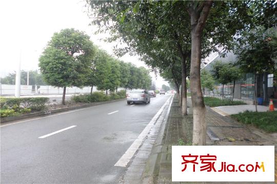藍(lán)光圣菲悅城周邊道路