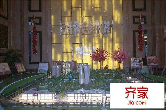 景茂雍水岸酈府售樓部沙盤圖（2015-3）