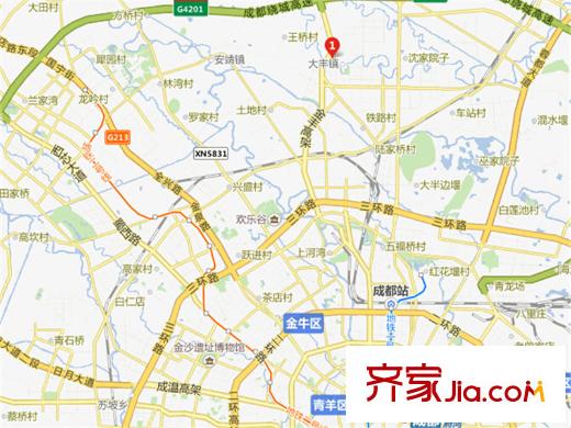 豐怡陽光電子地圖