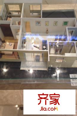 藍(lán)潤華府春天售樓處戶型展示模型（2015.10）