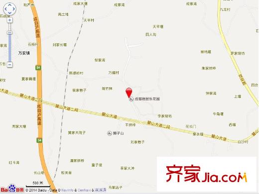 雅居樂十里花巷電子地圖
