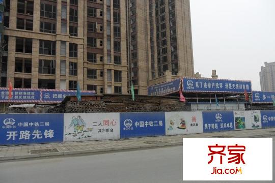 西郡英華三期1號樓工程進度實景（2015-03-25）