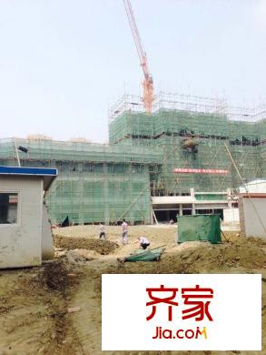 鼎犀名城項目施工現(xiàn)場實拍（2015.6）