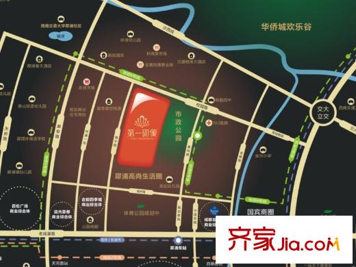 富廣第一印象區(qū)位圖