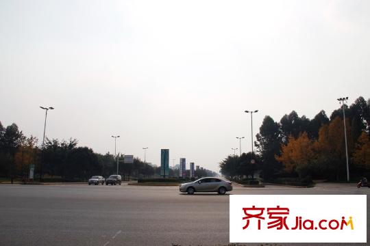 驛都城項目附近道路