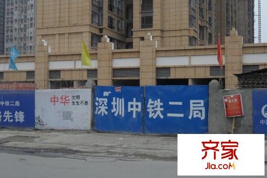 西郡英華三期底商在建實景（2015-03-25）