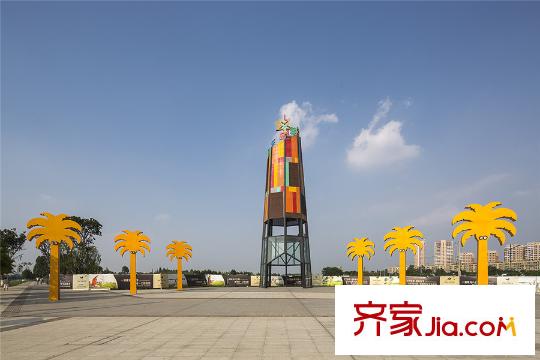 潤(rùn)揚(yáng)觀瀾鷺島項(xiàng)目周邊廣場(chǎng)