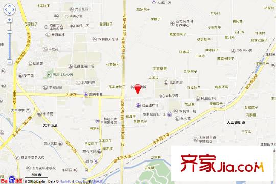 綠地城交通圖