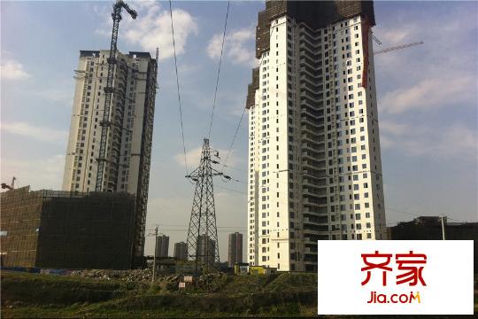 萬(wàn)科金域緹香樓棟實(shí)景（2015-3）