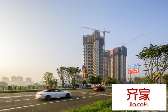 潤(rùn)揚(yáng)觀瀾鷺島樓宇修建情況(2015-9)