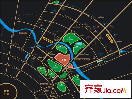 潤揚觀瀾鷺島區(qū)位圖