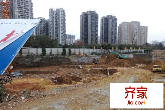 明信鷺灣工地實(shí)景（2015-3）