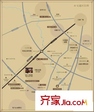 遠(yuǎn)大林語(yǔ)城交通圖