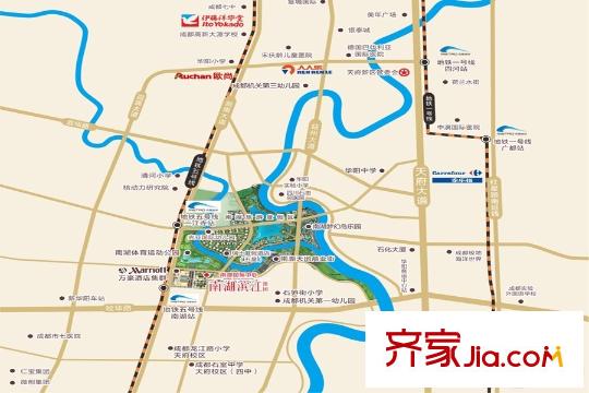南湖濱江區(qū)位圖