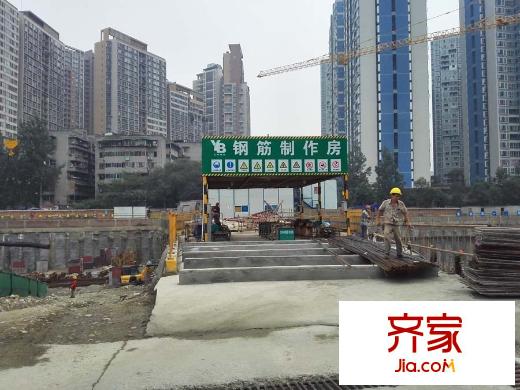 朝陽(yáng)朗香廣場(chǎng)工程進(jìn)度（2015-08）