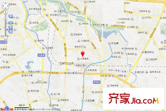 中鐵瑞景匯中心電子地圖