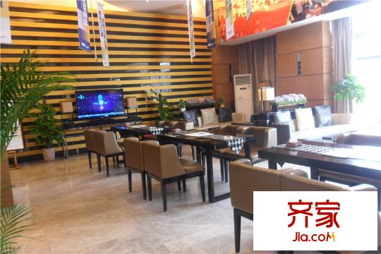 藍(lán)光幸福滿庭售樓部?jī)?nèi)景實(shí)拍（2015-9-18）