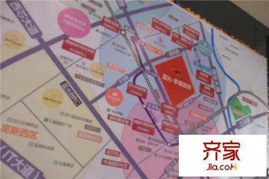 藍(lán)光幸福滿庭售樓部區(qū)域展示實(shí)拍（2015-9-18）