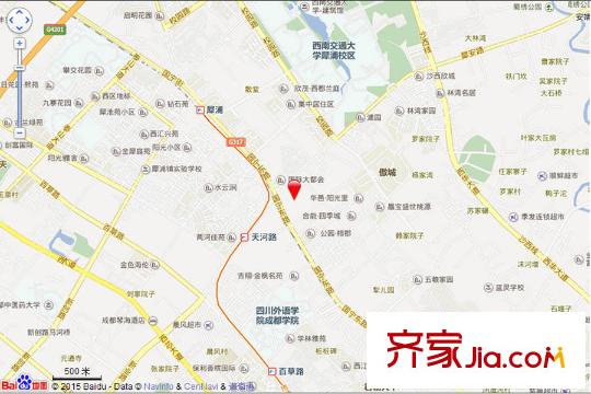 藍(lán)光幸福滿庭電子地圖