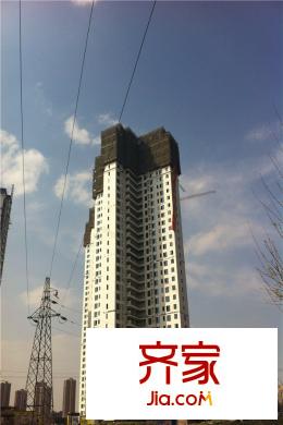 萬(wàn)科金域緹香樓宇修建情況（2015-3）