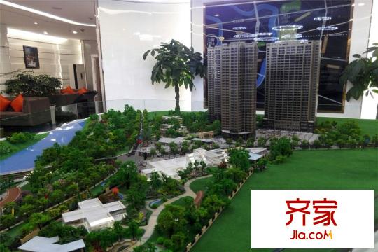 明信鷺灣沙盤實(shí)景（2015-3）