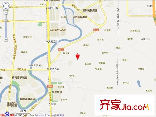 中鐵城錦南匯電子地圖