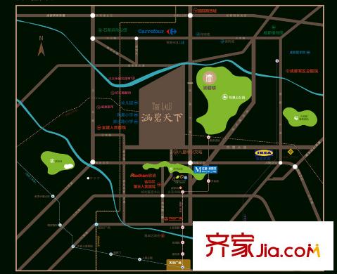 鄉(xiāng)林涵碧天下區(qū)位圖