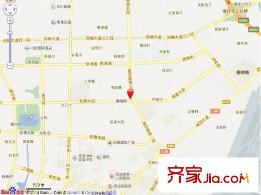 成都國(guó)韻村電子地圖
