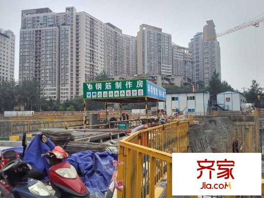 朝陽(yáng)朗香廣場(chǎng)工程進(jìn)度（2015-08）