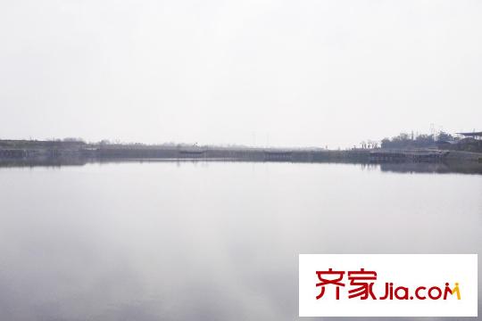 聚龍名城生態(tài)漁業(yè)濕地公園在建中（2015-3-12）