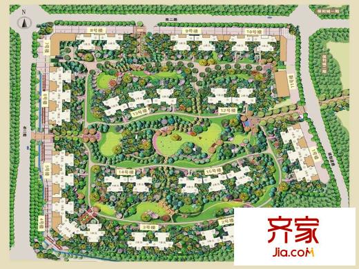 保利城3期總平圖