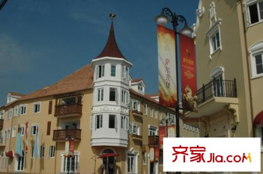 薩爾茨堡商業(yè)街實景