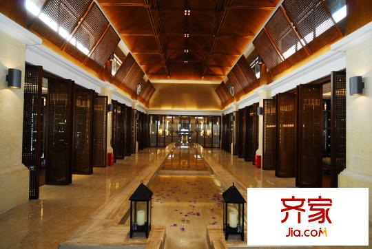 建發(fā)淺水灣會(huì)所內(nèi)部實(shí)景(2010.12)