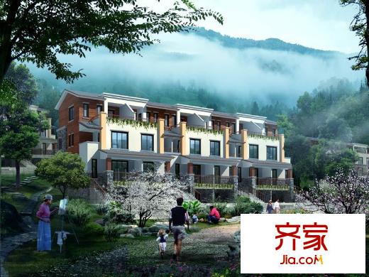 青城頂尚公寓外立面效果圖
