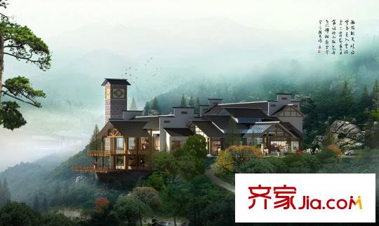 青城美廬配套酒店效果圖