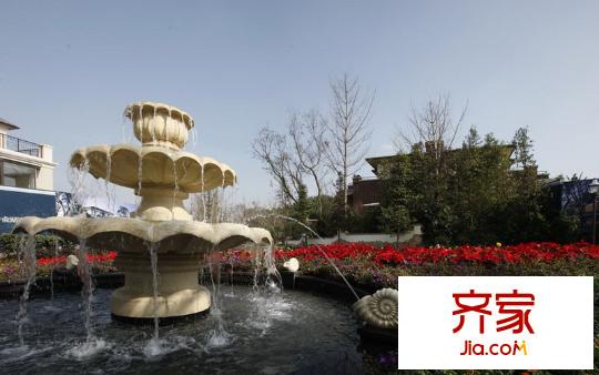 藍(lán)光觀嶺2期花湖實(shí)景(2011.01)