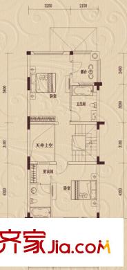 三盛翡儷山G型2層（售罄） 3室3廳4衛(wèi)1廚
