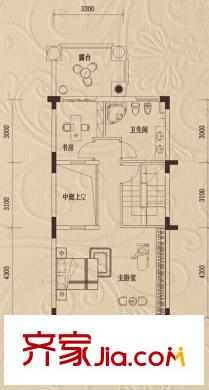 三盛翡儷山G型3層（售罄） 3室3廳4衛(wèi)1廚