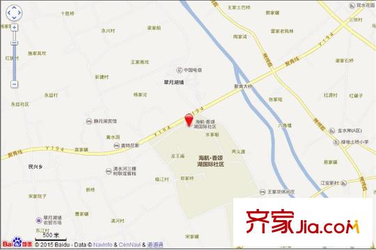 海航香頌湖國際社區(qū)電子地圖