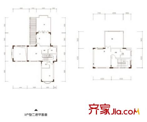 海航香頌湖國際社區(qū)悅湖島D戶型 3室3廳4衛(wèi)1廚