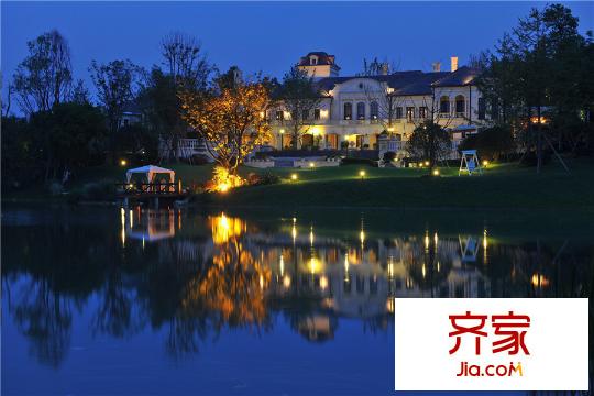 萬科五龍山夜景實(shí)景（2012-5）