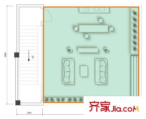 達(dá)觀山一期5-13棟H型4層 3室2廳4衛(wèi)1廚