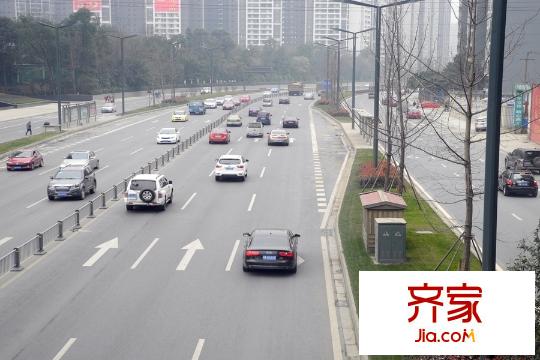 歐香小鎮(zhèn)周邊道路交通狀況（2015.3.10）