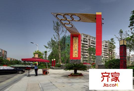 成都國奧村小區(qū)實景（2011-7）