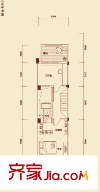 成都國奧村1號樓3、6、12號樓A1戶型三層 4室2廳4衛(wèi)1廚
