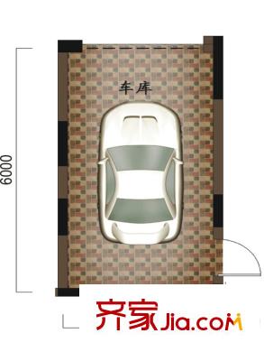 水沐環(huán)島F2一層戶型圖 3室3廳1衛(wèi)1廚