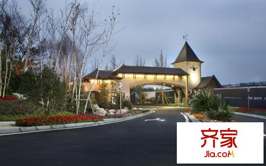 藍(lán)光觀嶺2期花湖實(shí)景(2011.01)