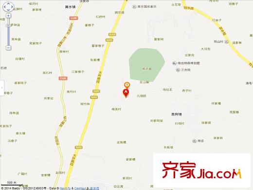 三盛翡儷山電子地圖