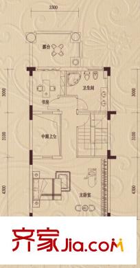 三盛翡儷山G型3層（售罄） 3室3廳4衛(wèi)1廚