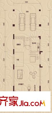 三盛翡儷山G型花園層（售罄） 3室3廳4衛(wèi)1廚